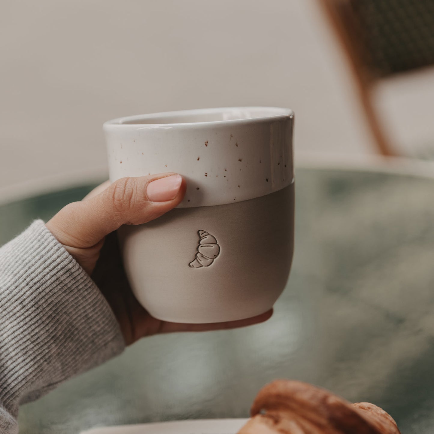 Becher "Croissant" – Eulenschnitt (Limited Edition)