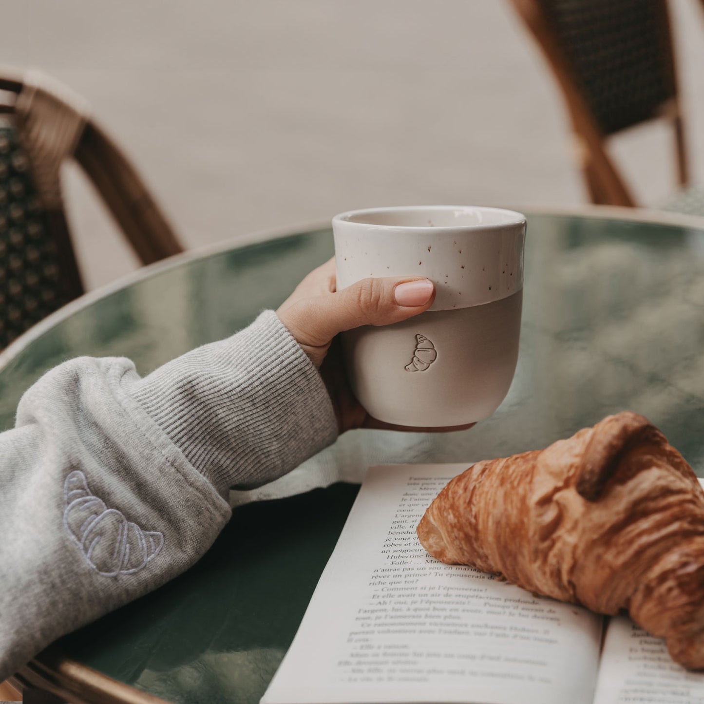 Becher "Croissant" – Eulenschnitt (Limited Edition)