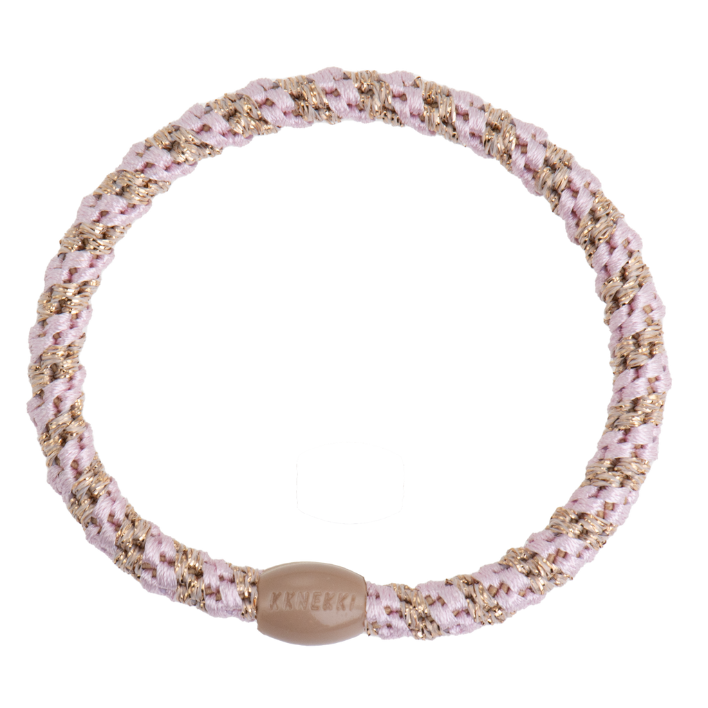 Light Pink-Beige glitter Stripe – KKNEKKI
