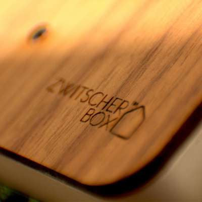 Relaxound Zwitscherbox Holz Eiche