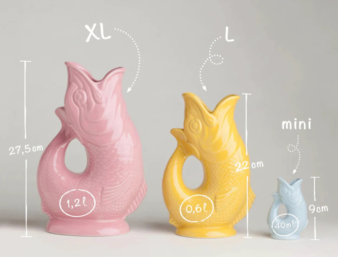 Gluckigluck Karaffe | Eau de Nil