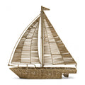 Rivièra Maison Dekoration Segelboot – Rustikales Rattan XL
