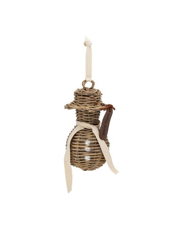 Rivièra Maison – Rustic Rattan Snowman Ornament