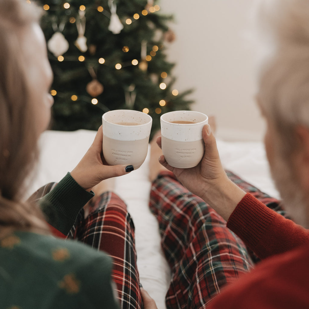 All I want for Christmas is you“-Becher von Eulenschnitt