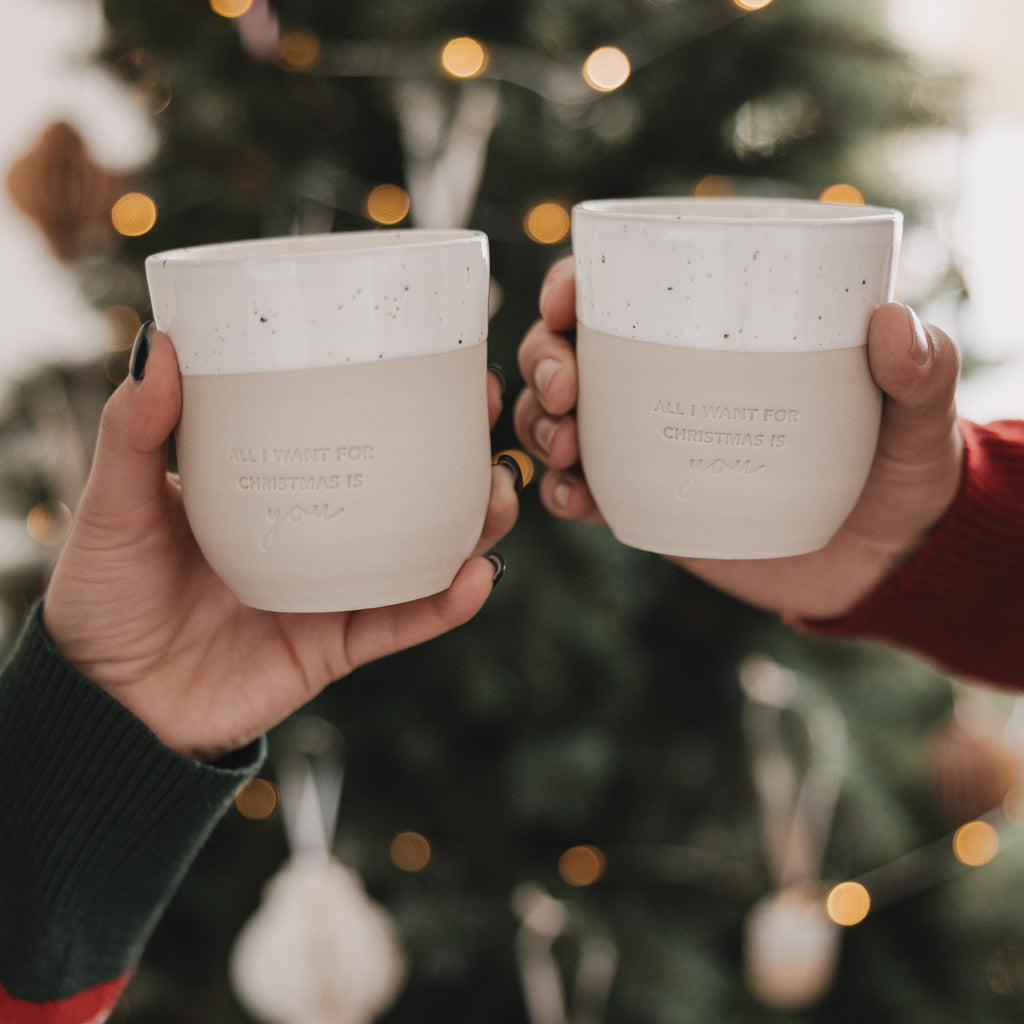 All I want for Christmas is you“-Becher von Eulenschnitt