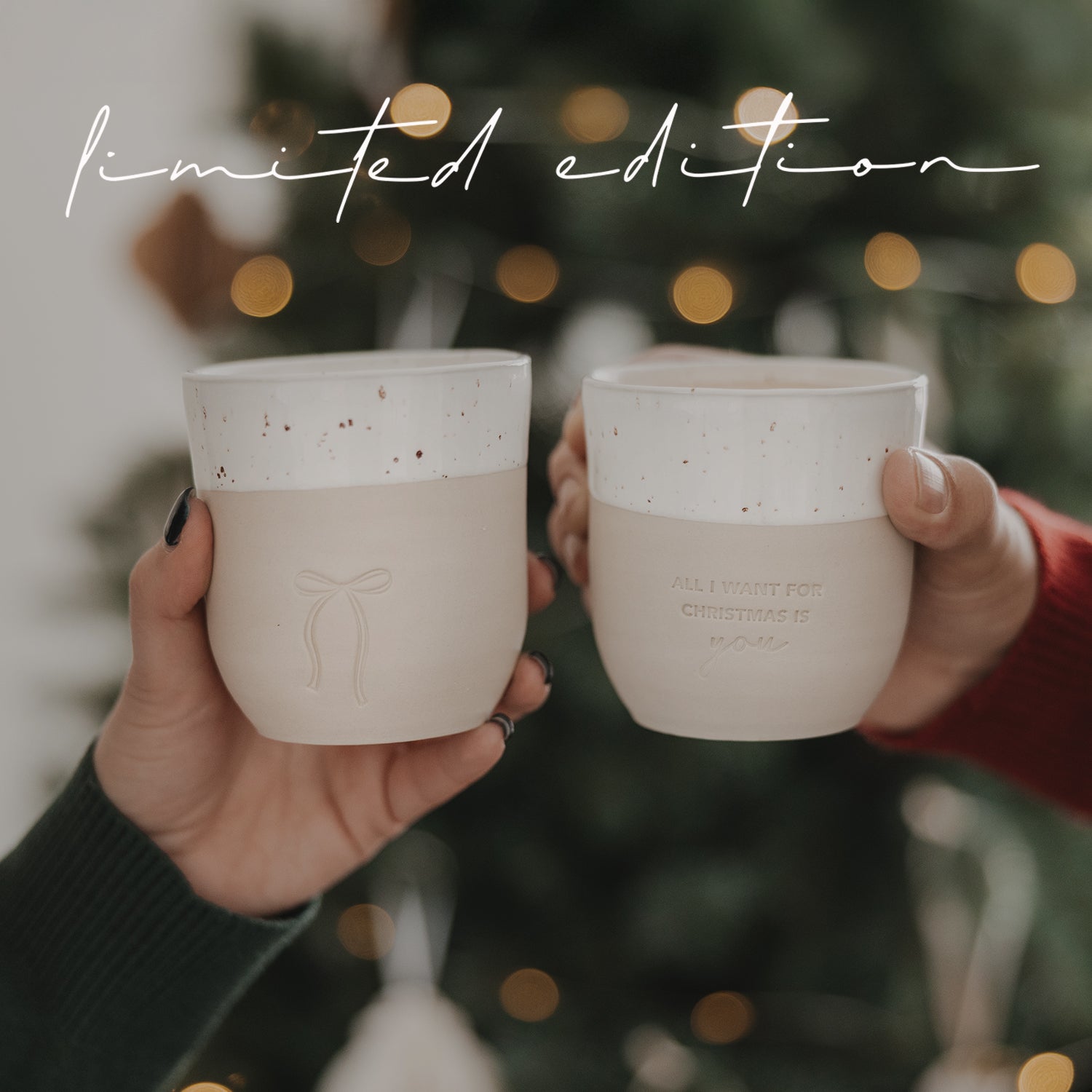 All I want for Christmas is you“-Becher von Eulenschnitt