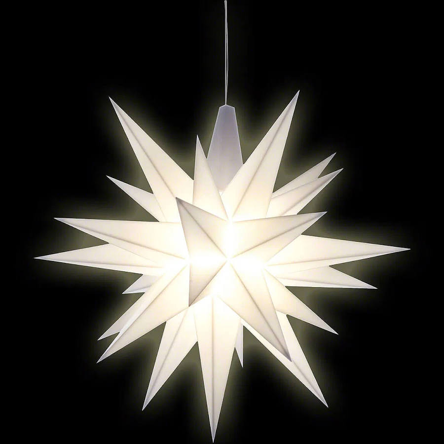 Herrnhuter Stern A1e Weiß