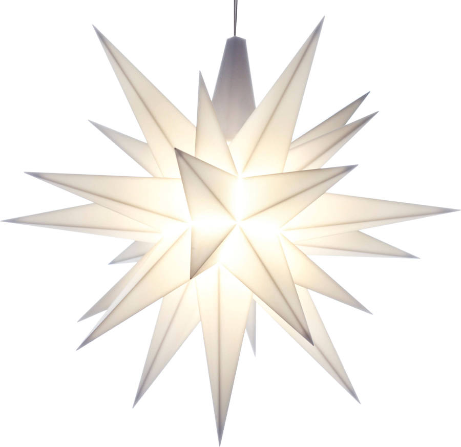 Herrnhuter Stern A1e Weiß